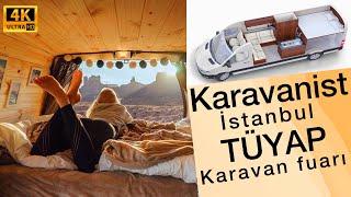 Karavan fuarı - karavanist adam - karavan hayatı - nomadic fanatic - caravan - motorhome