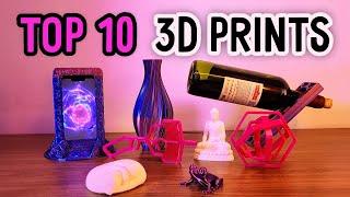 10 COOL Things to 3D Print