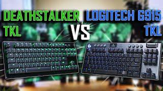 Razer Deathstalker V2 Pro TKL Vs. Logitech G915 TKL