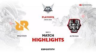 RRQ Hoshi vs Alter Ego HIGHLIGHTS MPL ID S15 PLAYOFFS | RRQ VS AE ESPORTSTV