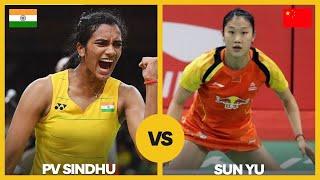 PV Sindhu(IND) vs Sun Yu(CHN) Crazy Badminton Match Highlights | Revisit China Open 2016