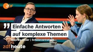 Schülervertreterin: Das macht die AfD bei Jugend so erfolgreich | Markus Lanz vom 10. Oktober 2024