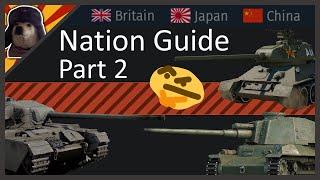 Ground Nations in War Thunder EXPLAINED Part 2 | War Thunder Tank Nation Guide