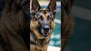 Heroic Rescue: Baby Falls Into Lake, #pawsitivetales #dogrescue #germanshepherd #heartwarmingstory