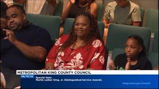2025 MLK Award for Distinguished Service presented to Acts On Stage’s, Michelle Lang-Raymond