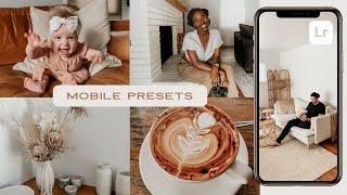 Homebody Lightroom Mobile Presets - Warm, Natural, Cozy! HOW TO INSTALL iPhone