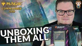 Which Deck Should I Buy? | Commander 2019 Unboxing | Magic the Gathering