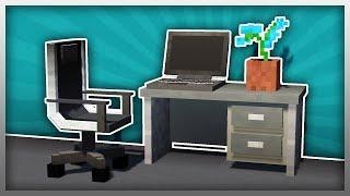 ️ MrCrayfish's Furniture Mod: Computer Desk (The Modern Update)