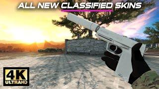 CSGO All new classified skins - Showcase new collections 2021 [4K60FPS]