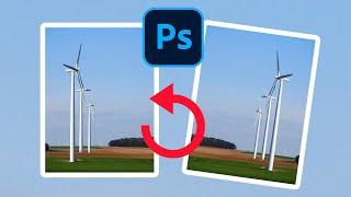 How to Rotate an Image and Canvas in Photoshop