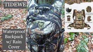 Tidewe Backpack Review | Rain cover | Gun Holder