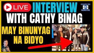 CATHY BINAG LIVE INTERVIEW