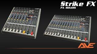 AVE STRIKE-FX PA Mixer Series