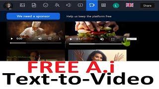 How to Create Automatic Videos With  FREE A.i - Best Text-To-Video Generator