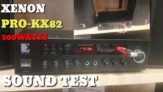 XENON PRO-KX82 300WATTS WITH 2 PAIR SPEAKER FREE MICROPHONE..SOUND TEST