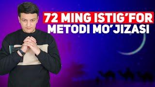 72 ming istig'for metodi mo'jizasi