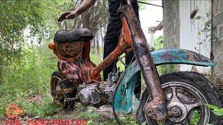 Restoration Motocycle Old | Repair a Badly Damaged Motocycle