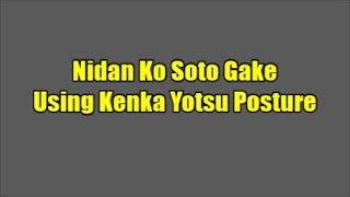 QUICK STUDY JUDO NIDAN KO SOTO GAKE USING KENKA YOTSU POSTURE