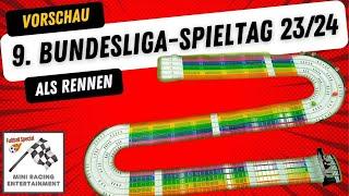 9. Bundesliga-Spieltag Vorschau 2023-2024 - Fußball @ Mini-Racing