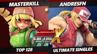 Smash Factor X - Masterkill (Min Min) Vs. AndresFn (Terry) Smash Ultimate - SSBU