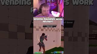 Vending machine in reload work now!! #fortnite #fyp