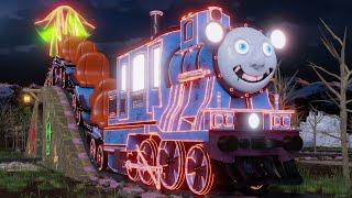 Halloween Train Ride | Scary Fun Cartoon for Children | Happy Halloween