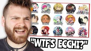 Every Anime Genre Explained in 12 Minutes | REACTION!!