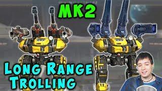 Long Range TROLLING Behemoth FLUX Fun - War Robots Mk2 Gameplay WR