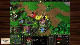 Moon (N) vs. Lyn (O) on Ancient Isles - Lower Bracket Semifinal - IEM Global Challenge Seoul