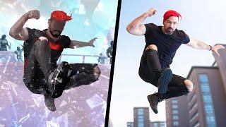 All Vector Parkour Tricks IN REAL LIFE