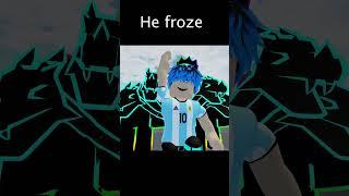 He Froze  #roblox