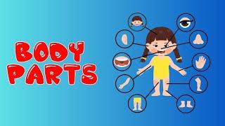 Parts Of The Body | Body | Kids Vocabulary | Bright Minds Club