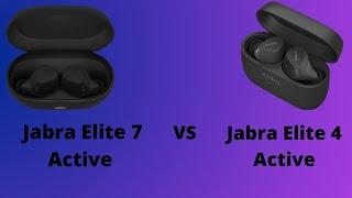 Jabra Elite 7 Active vs Jabra Elite 4 Active