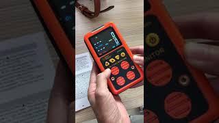 4 in 1 Multi Gas Detector Gas Monitor O2/H2S/CO Combustible Gas LEL