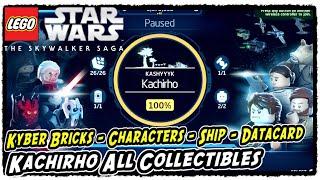 Lego Skywalker Saga Kachirho All Collectible Locations (Kyber Bricks - Characters - Ship - Datacard)