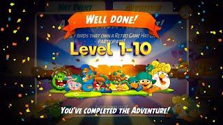 Angry Birds 2 Adventure - A Blast From The Past! (Level 1-10)