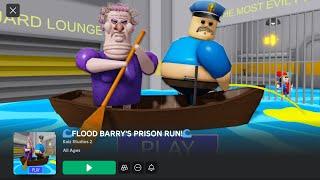 FLOOD BARRYS PRISON RUN! Roblox Obby game Complete play through guide