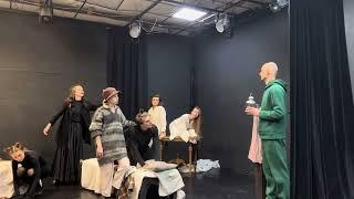 Фрагменты репетиций «Синяя птица». 1 (педагог-режиссер Дмитрий Луговкин)
