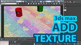 How to Add real texture in 3ds max 2023 - 3dsmax for beginners