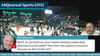 ABQJournal Sports Live! • Pregame from Moby Arena in Fort Collins • UNM Lobos at CSU Rams