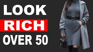 "How to Look Rich and Stylish Over 50 with Easy Fashion Tips!"