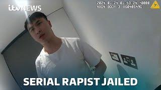 Chinese PhD student who drugged and raped 10 women jailed for life | ITV News