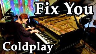 Fix You by Coldplay | piano solo