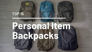 15 Personal Item Backpacks for International Travel Part 2(2025): More Space, but Risky!