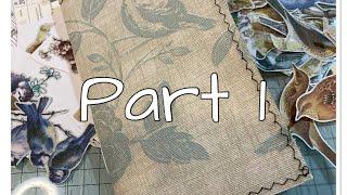 Tutorial: Part 1 let’s make a Quick little fabric covered journal