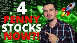 4 Cheap Penny Stocks To Buy NOW!? | MASSIVE Upside Potential | 
