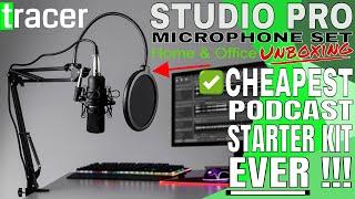 Tracer Studio Pro Microphone Set (Home & Office) Unboxing