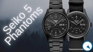 The Seiko 5 Sports PHANTOM Watches are here