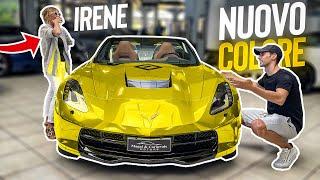 NUOVO COLORE! WRAP PAZZESCO della CORVETTE!