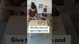 The Montessori Approach to Teaching a New Skill #montessori